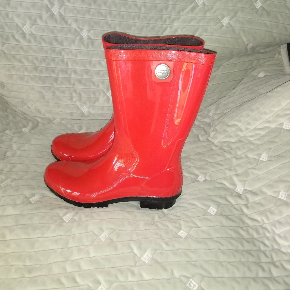 UGGs woman's rain boots outside boots winter rai…